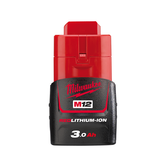 Milwaukee - M12™ REDLITHIUM™-ION 3.0Ah Compact Battery | M12B3